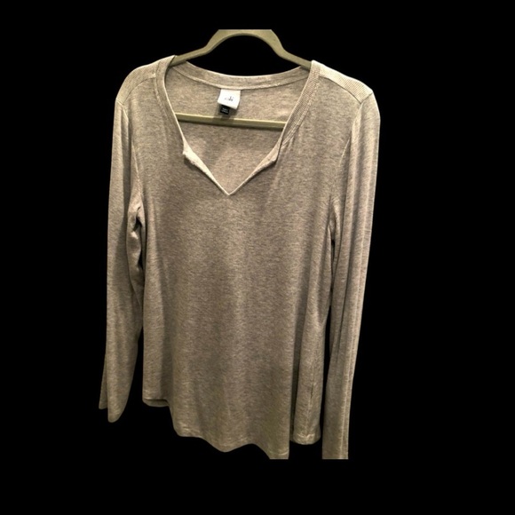 CAbi Tops - Cabi Serenity Long Sleeve Tee -Sz Small Oversized Casual Stretchy Capsule Layer